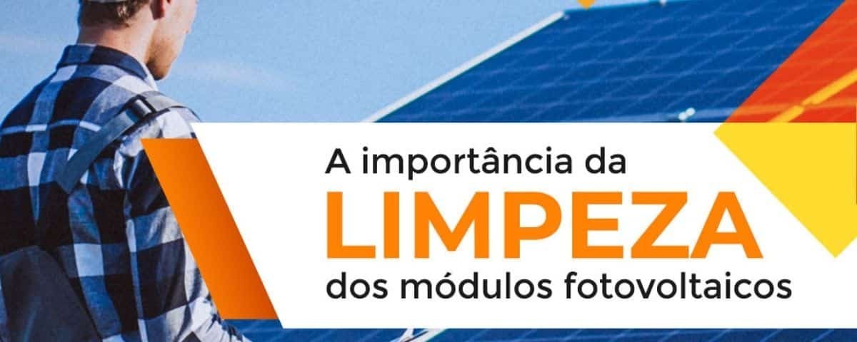 limpeza painel solar