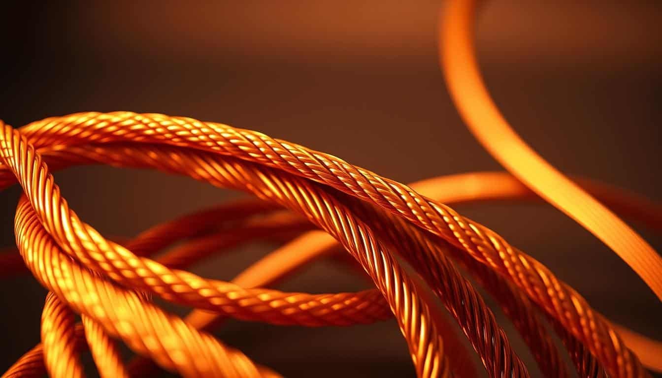 Cabos flexíveis de cobre